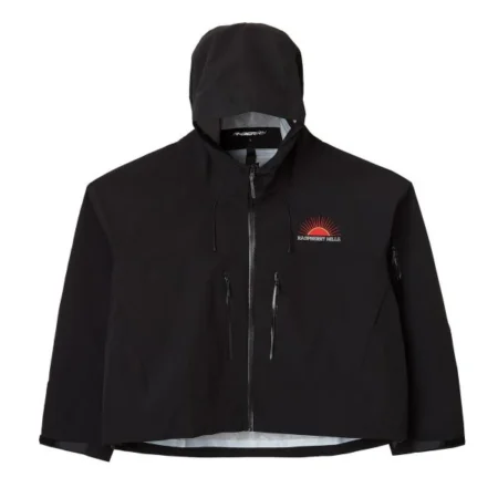 GV Gallery Raspberry Zip Up Hoodie Black