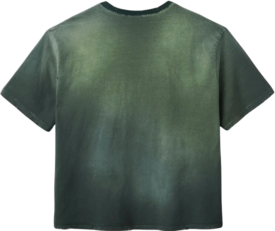 Gold+Vintage Gallery Raspberry Hills Grateful Berry Green Tee - Image 2